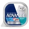Advance Cat Food Tray Adult With Delicate Tuna