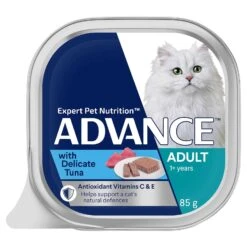 Advance Cat Food Tray Adult With Delicate Tuna