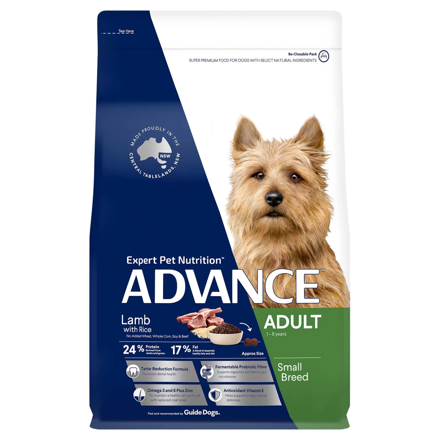 Advance Dog Food Adult Small Breed Lamb With Rice 3 Advance Dog Food Adult Small Breed Lamb With Rice