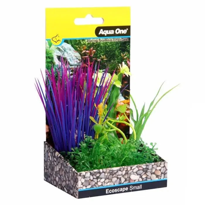Aqua One Ecoscape Blyxa Small Artificial Plant 3 Aqua One Ecoscape Blyxa Small Artificial Plant