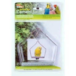 Bird Life Cement Swing Wire Frame 4 Inch
