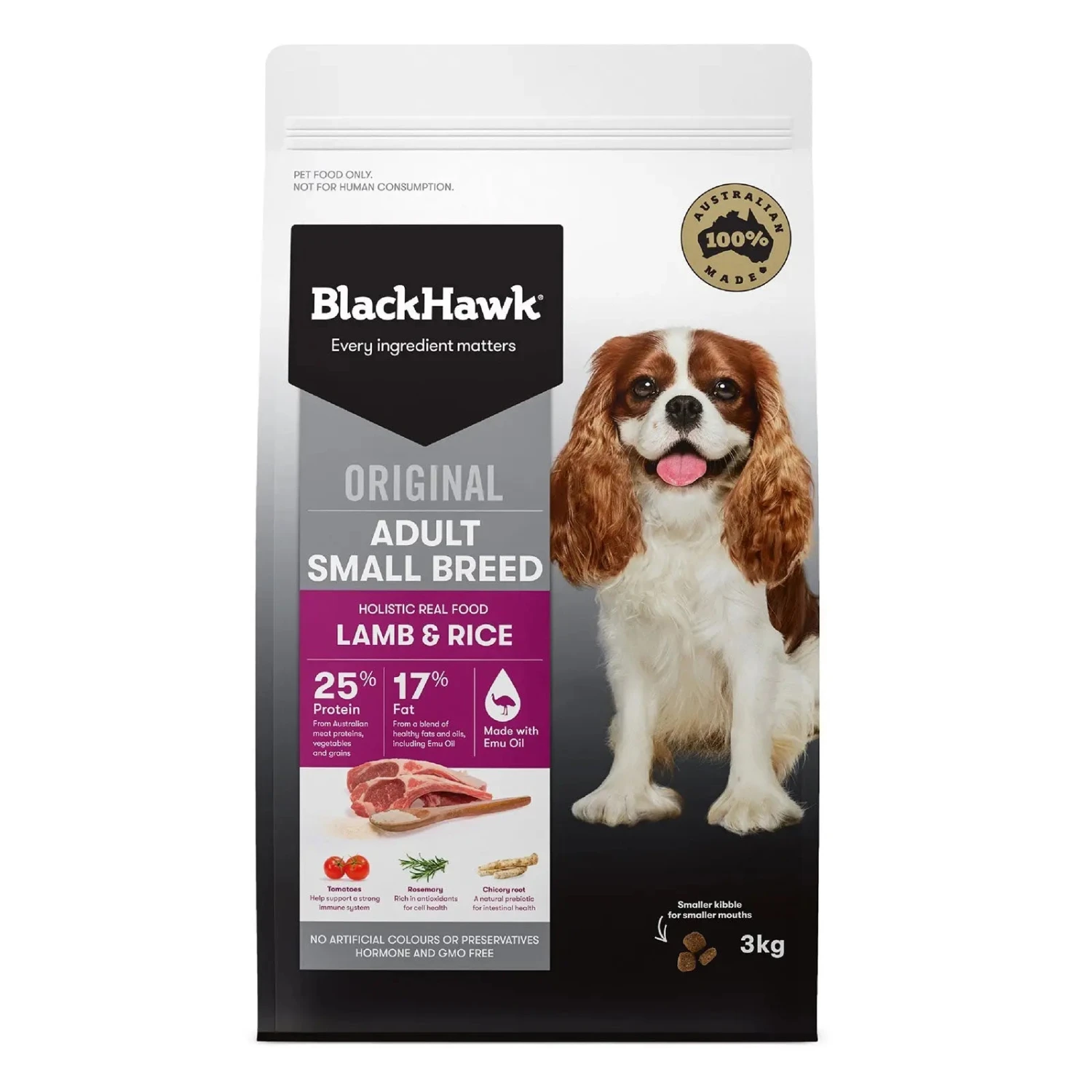 Black Hawk Dog Food Adult Small Breed Lamb & Rice 3 Black Hawk Dog Food Adult Small Breed Lamb & Rice