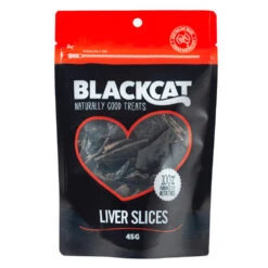 BLACK CAT BlackCat Beef Liver Slices Cat Treats