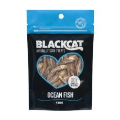 BLACK CAT BlackCat Ocean Fish Cat Treats