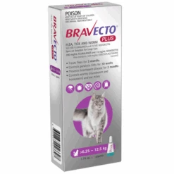 Bravecto Plus For Cats -Pet Supplies Sales bravecto plus for catskellyville pets 466474
