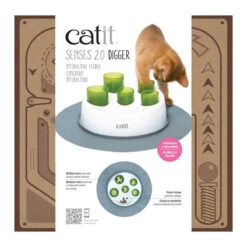 Catit Cat Senses Food Digger -Pet Supplies Sales catit cat senses food diggerkellyville pets 243871