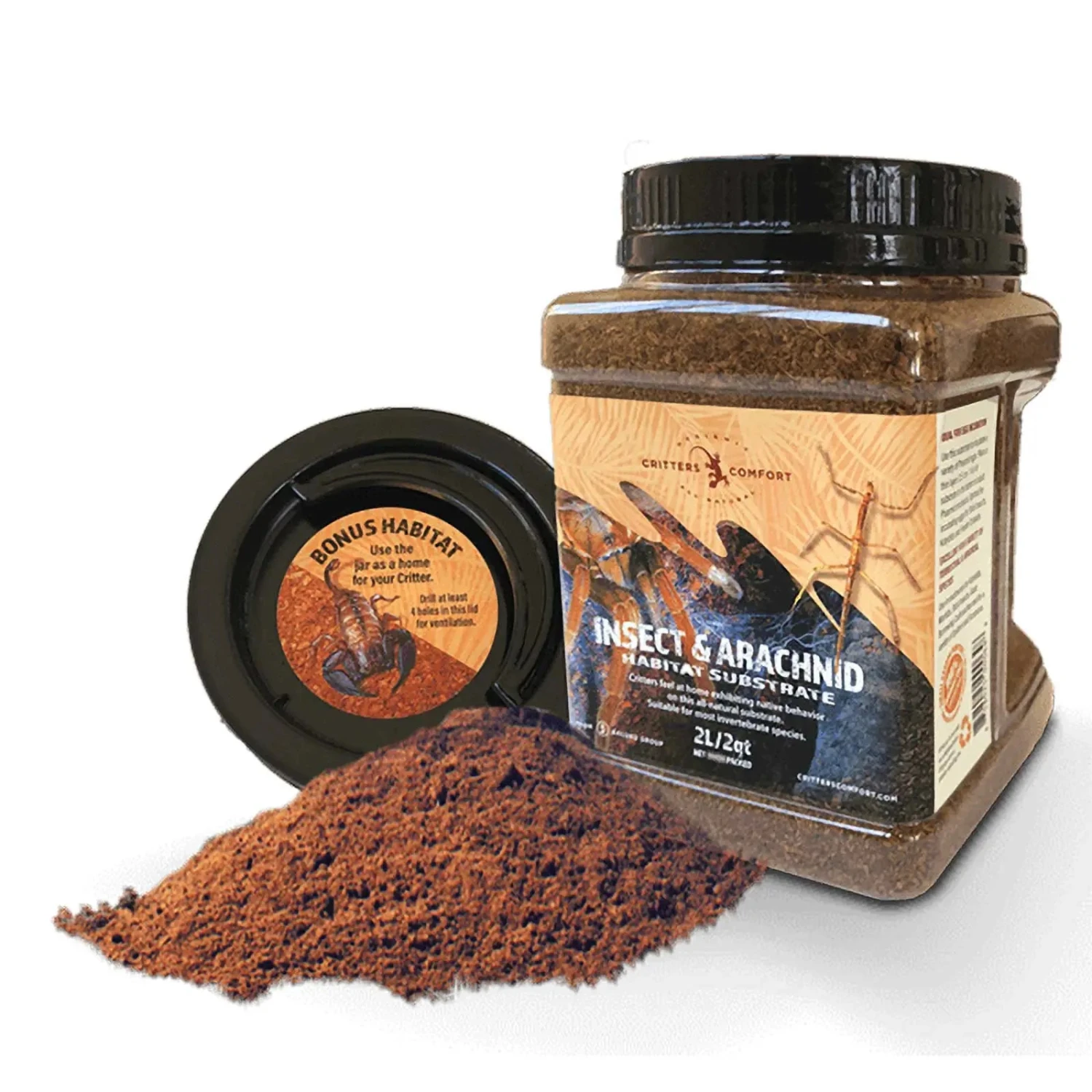 Critters Comfort Insect & Spider Habitat Substrate 4 Critters Comfort Insect & Spider Habitat Substrate - Image 2