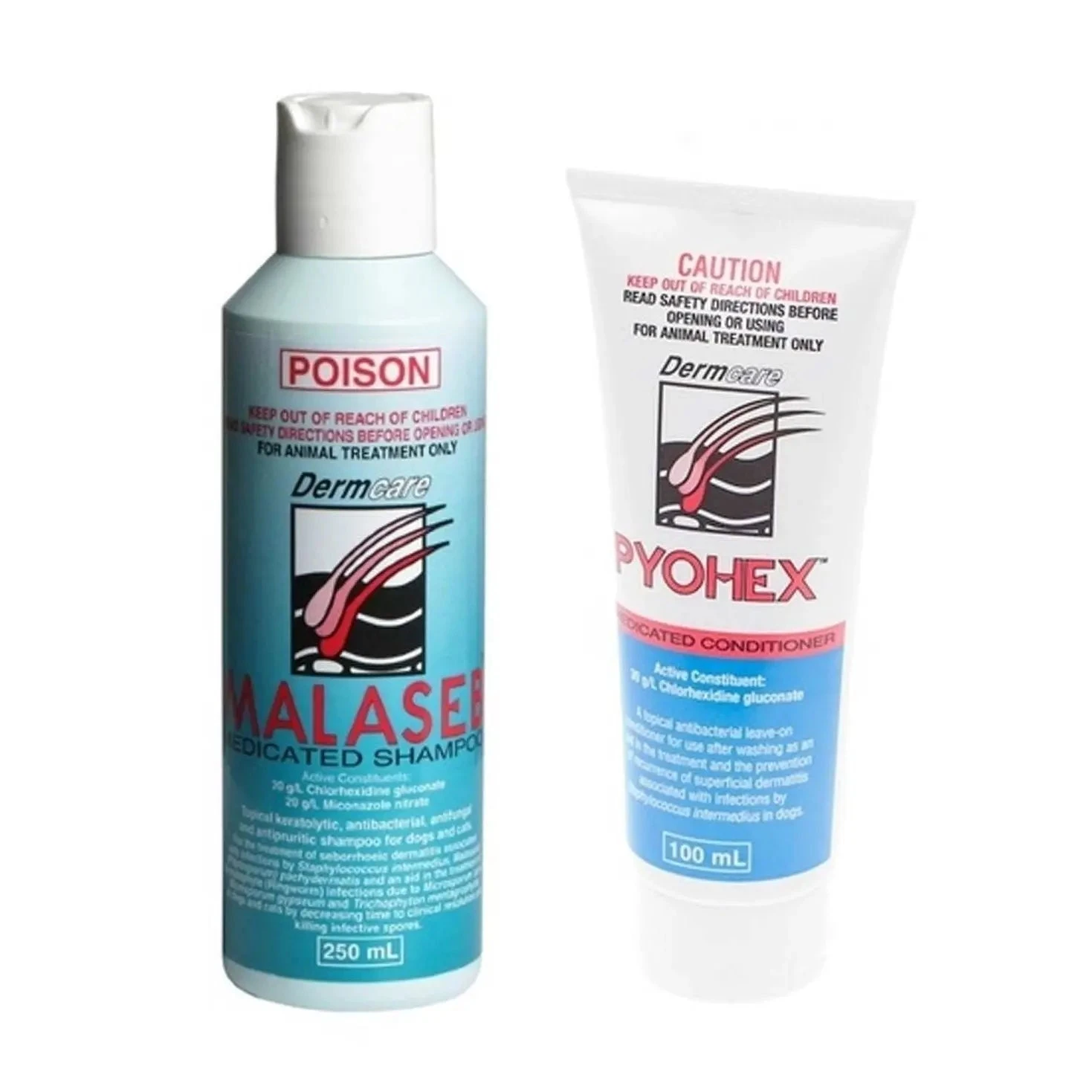 Dermcare Malaseb & Pyohex Pack 3 Dermcare Malaseb & Pyohex Pack