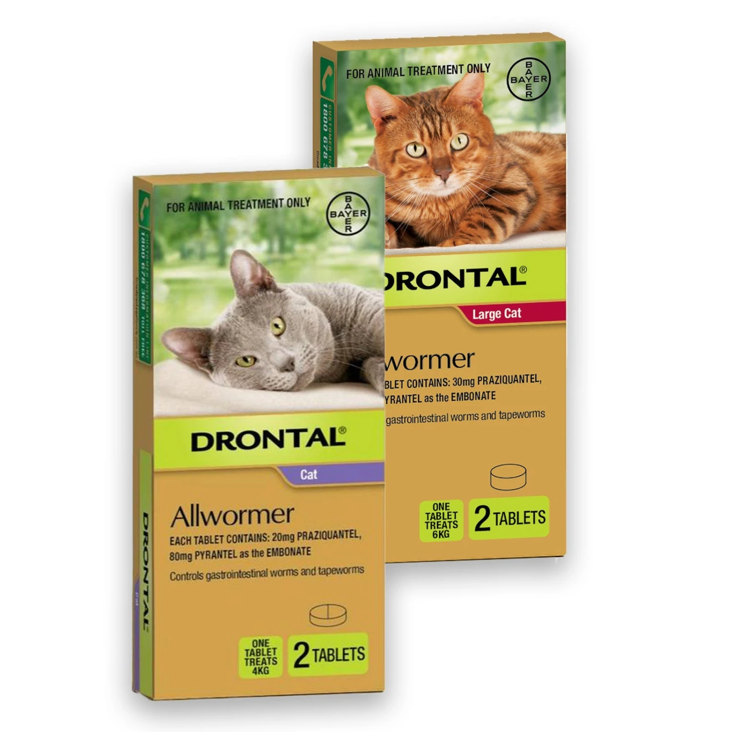 Drontal Allwormer For Cats 3 Drontal Allwormer For Cats