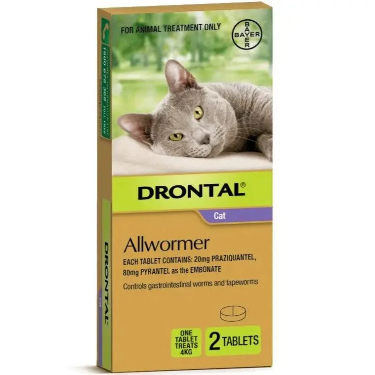 Drontal Allwormer For Cats 4 Drontal Allwormer For Cats - Image 2