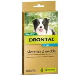 Drontal Chewable Worming Tablets For Dogs -Pet Supplies Sales drontal chewable worming tablets for dogskellyville pets 608673
