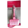Euro Groom Cat Slicker Brush Self-Cleaning Small -Pet Supplies Sales euro groom cat slicker brush self cleaning smallkellyville pets 794649
