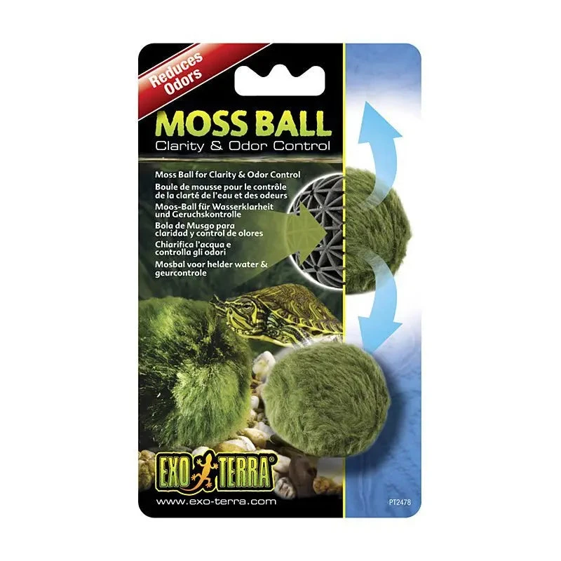Exo Terra Odour Control Moss Ball 3 Exo Terra Odour Control Moss Ball