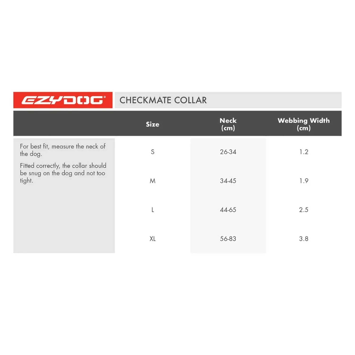 Ezydog Checkmate Dog Collar 5 Ezydog Checkmate Dog Collar - Image 3