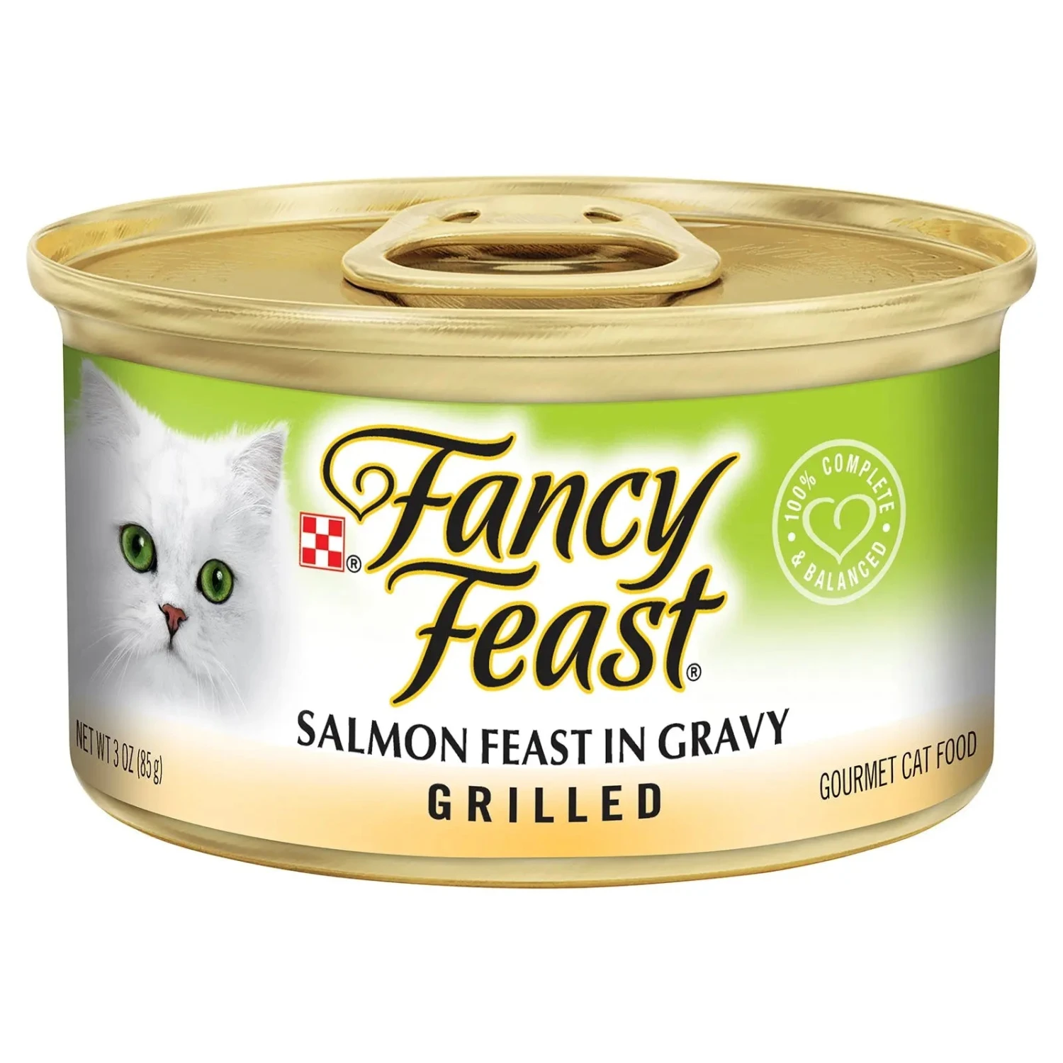 Fancy Feast Cat Food Can Adult Grilled Salmon Feast In Gravy 3 Fancy Feast Cat Food Can Adult Grilled Salmon Feast In Gravy