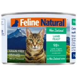 Feline Natural Cat Food Can Lamb