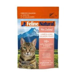 Feline Natural Cat Food Pouch Lamb & Salmon
