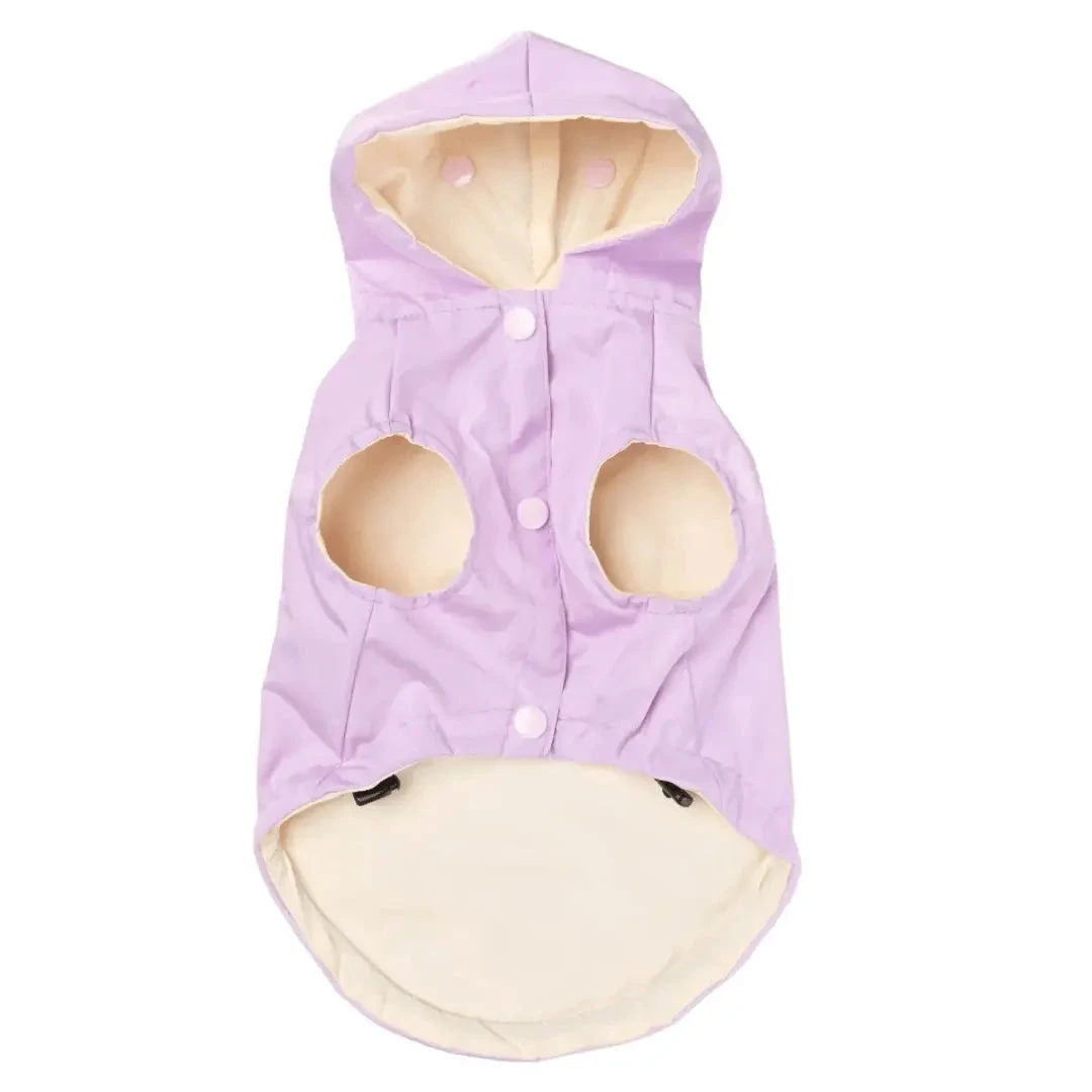 Fuzzyard Life Dog Raincoat - Lilac 4 Fuzzyard Life Dog Raincoat - Lilac - Image 2