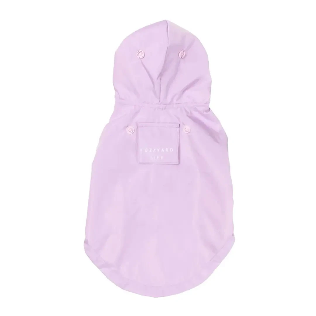 Fuzzyard Life Dog Raincoat - Lilac 3 Fuzzyard Life Dog Raincoat - Lilac