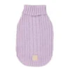 Fuzzyard Life Knitted Dog Coat - Lilac -Pet Supplies Sales fuzzyard life knitted dog coat lilackellyville pets 788075