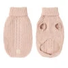 Fuzzyard Life Knitted Dog Coat - Soft Blush -Pet Supplies Sales fuzzyard life knitted dog coat soft blushkellyville pets 215749