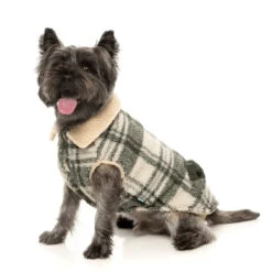 Fuzzyard Lumberjack Dog Coat - Green -Pet Supplies Sales fuzzyard lumberjack dog coat greenkellyville pets 122823