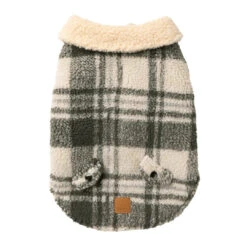 Fuzzyard Lumberjack Dog Coat - Green