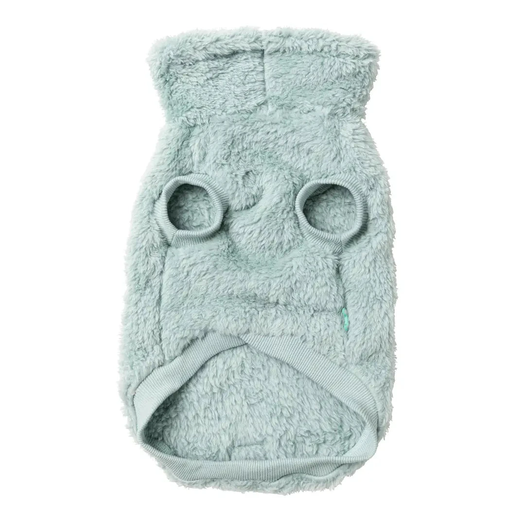 Fuzzyard Turtle Teddy Dog Jumper - Arctic Blue 4 Fuzzyard Turtle Teddy Dog Jumper - Arctic Blue - Image 2
