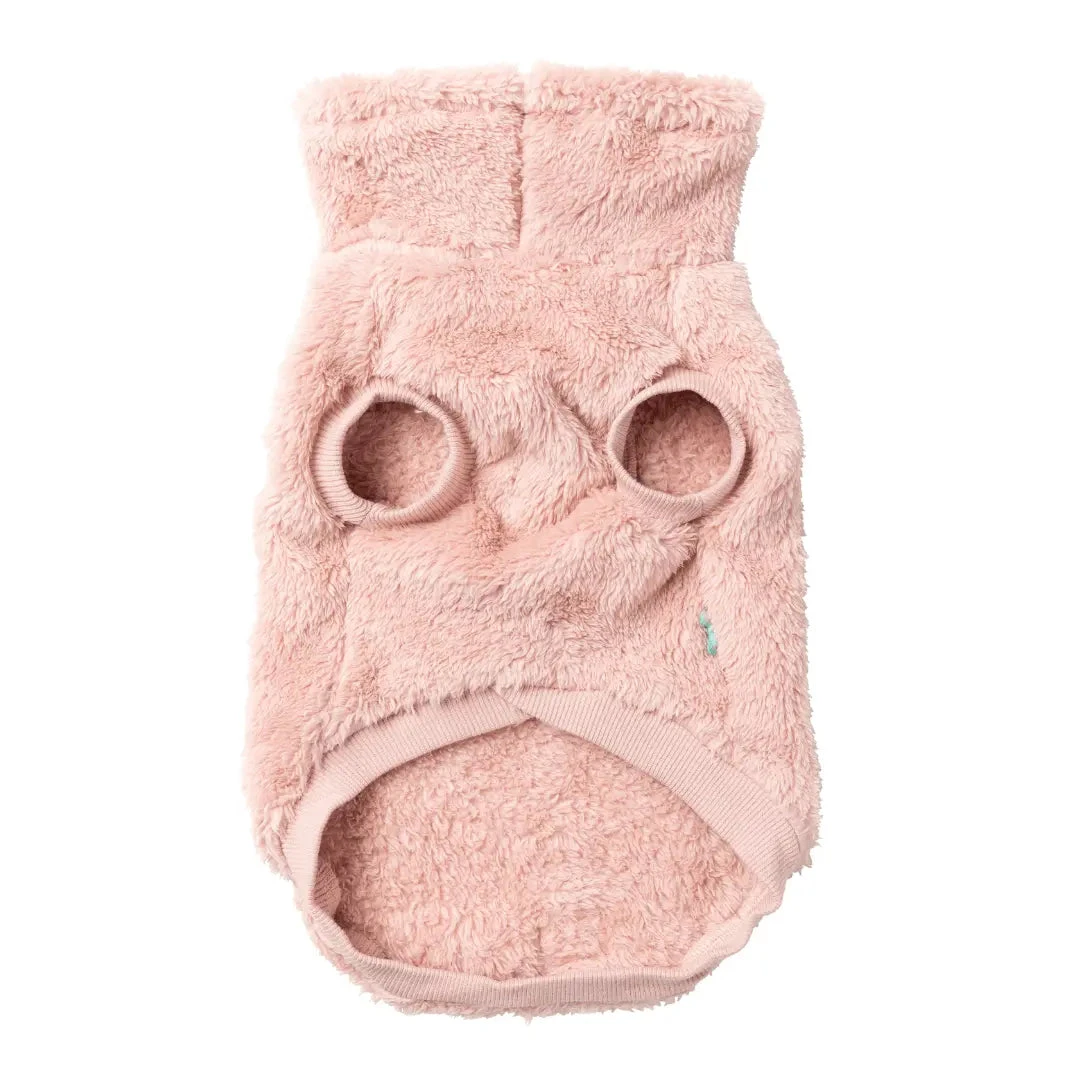 Fuzzyard Turtle Teddy Dog Jumper - Blossom Pink 4 Fuzzyard Turtle Teddy Dog Jumper - Blossom Pink - Image 2