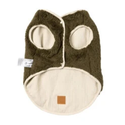 Fuzzyard Umeda Reversible Dog Coat - Bone -Pet Supplies Sales fuzzyard umeda reversible dog coat bonekellyville pets 708531