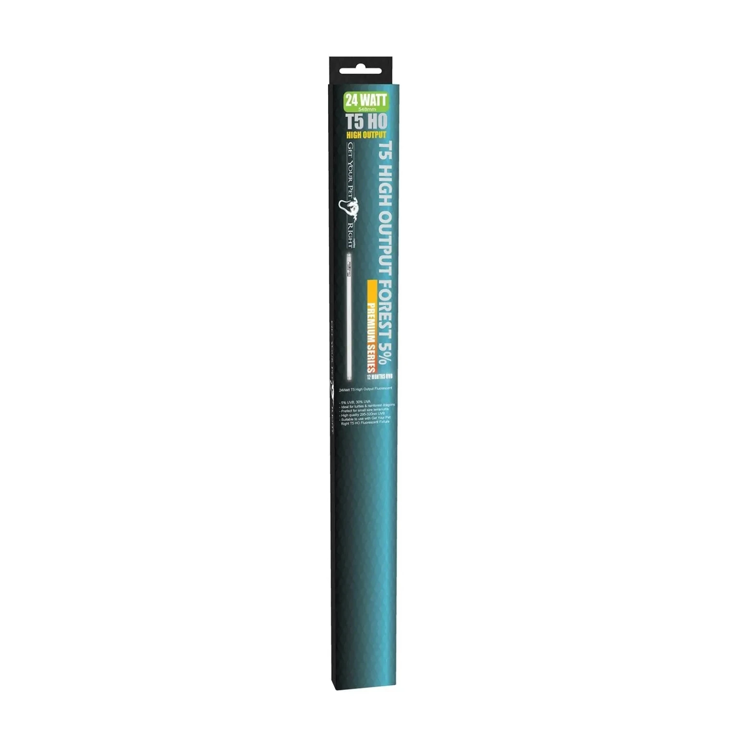 Get Your Pet Right T5 UVB Light Tube - Forest 5% 6 Get Your Pet Right T5 UVB Light Tube - Forest 5% - Image 4