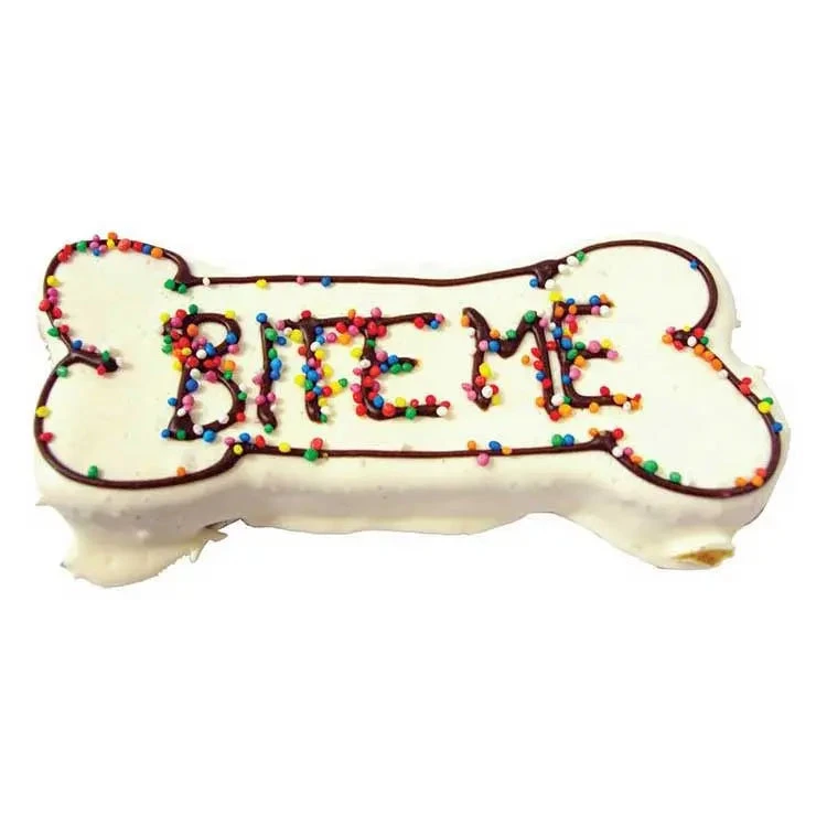 Gourmet Yoghurt Frosted Bone Shaped Biscuit Dog Treat 5 Gourmet Yoghurt Frosted Bone Shaped Biscuit Dog Treat - Image 3