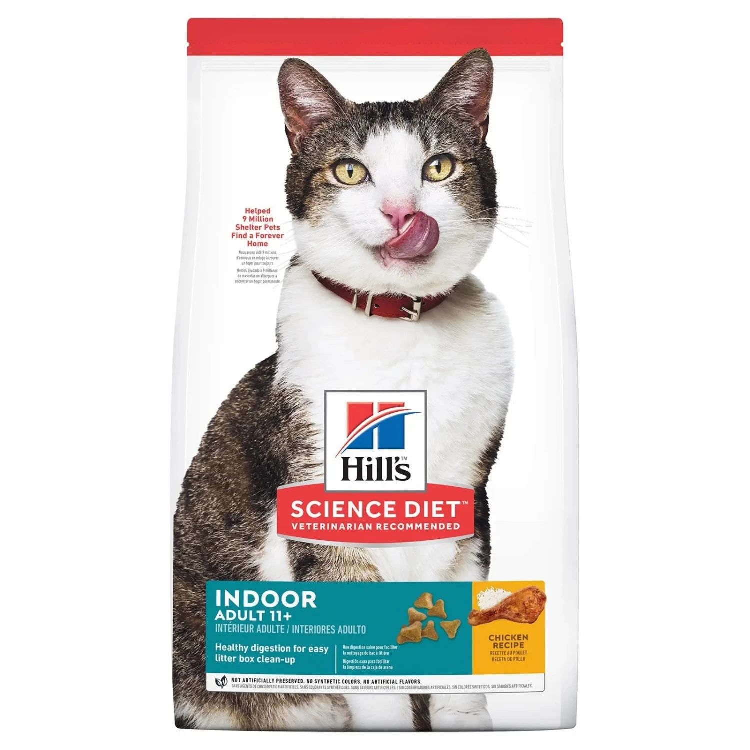 Hills Hill's Science Diet Cat Food Adult 11+ Indoor 3 Hills Hill's Science Diet Cat Food Adult 11+ Indoor