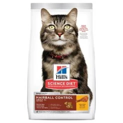 Hills Hill's Science Diet Cat Food Adult 7+ Hairball Control Senior
