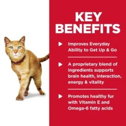 Hills Hill's Science Diet Cat Food Adult 7+ Senior Vitality -Pet Supplies Sales hills science diet cat food adult 7 senior vitalitykellyville pets 468716