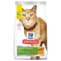 Hills Hill's Science Diet Cat Food Adult 7+ Senior Vitality