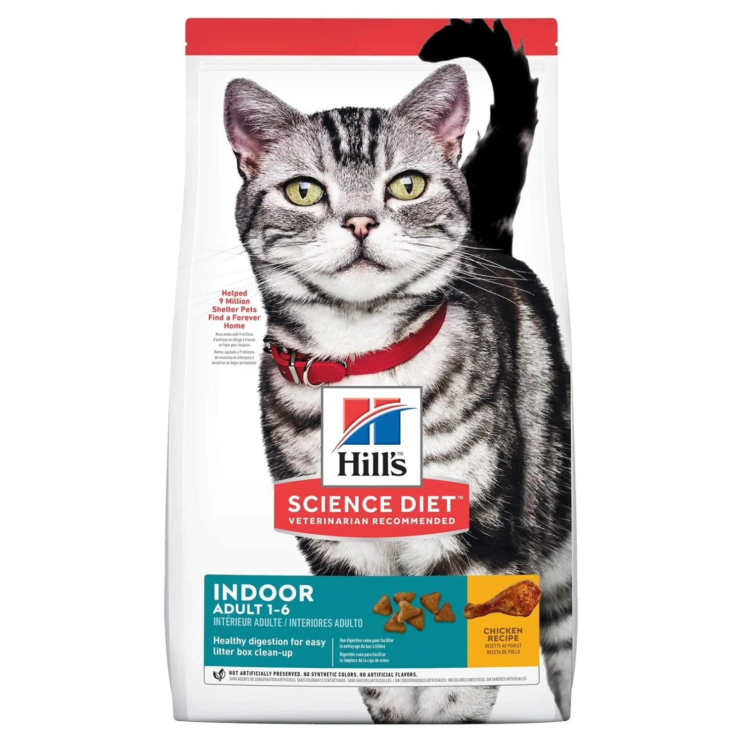 Hills Hill's Science Diet Cat Food Adult Indoor 3 Hills Hill's Science Diet Cat Food Adult Indoor