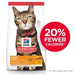 Hills Hill's Science Diet Cat Food Adult Light -Pet Supplies Sales hills science diet cat food adult lightkellyville pets 800266