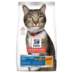 Hills Hill's Science Diet Cat Food Adult Oral Care