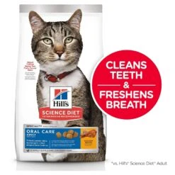 Hills Hill's Science Diet Cat Food Adult Oral Care -Pet Supplies Sales hills science diet cat food adult oral carekellyville pets 910571