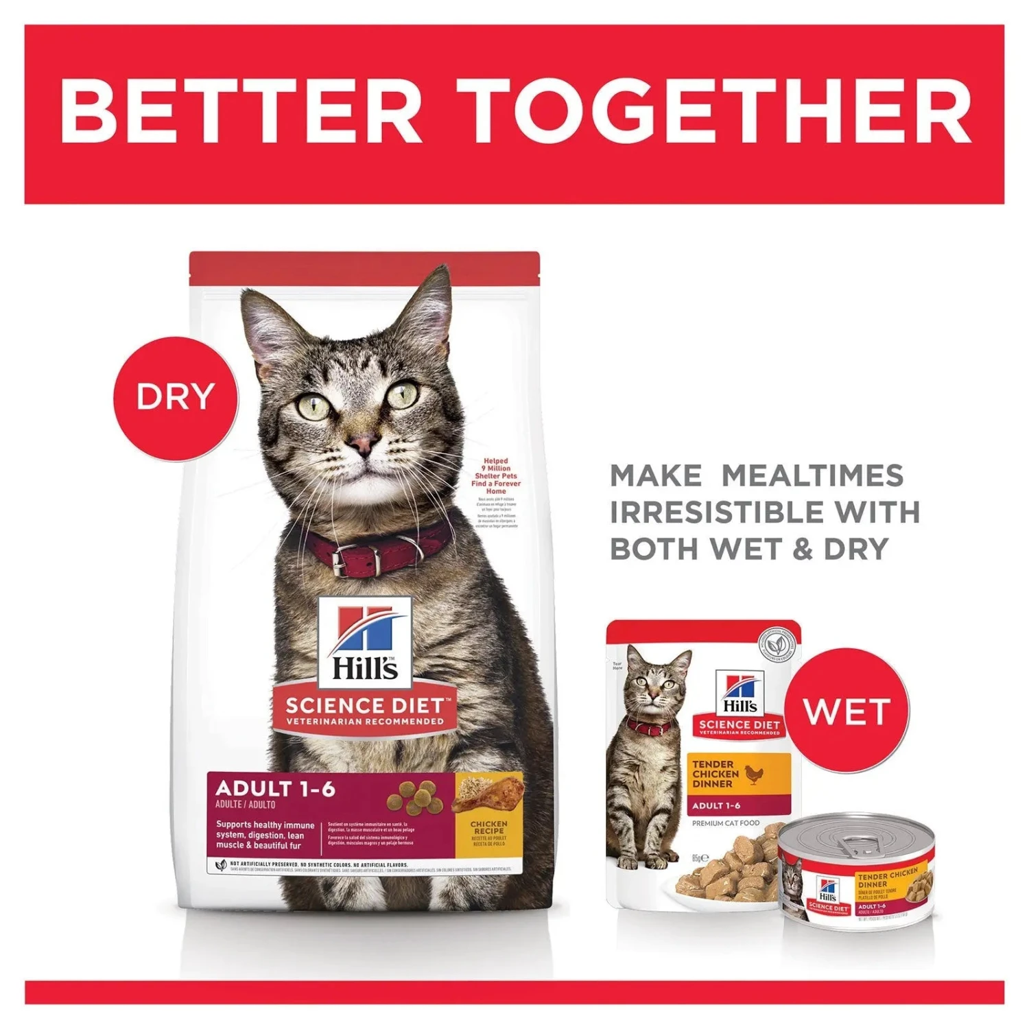 Hills Hill's Science Diet Cat Food Adult 11 Hills Hill's Science Diet Cat Food Adult - Image 9