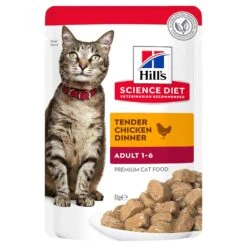 Hills Hill's Science Diet Cat Food Pouch Adult Chicken