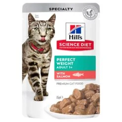Hills Hill's Science Diet Cat Food Pouch Adult Perfect Weight Salmon