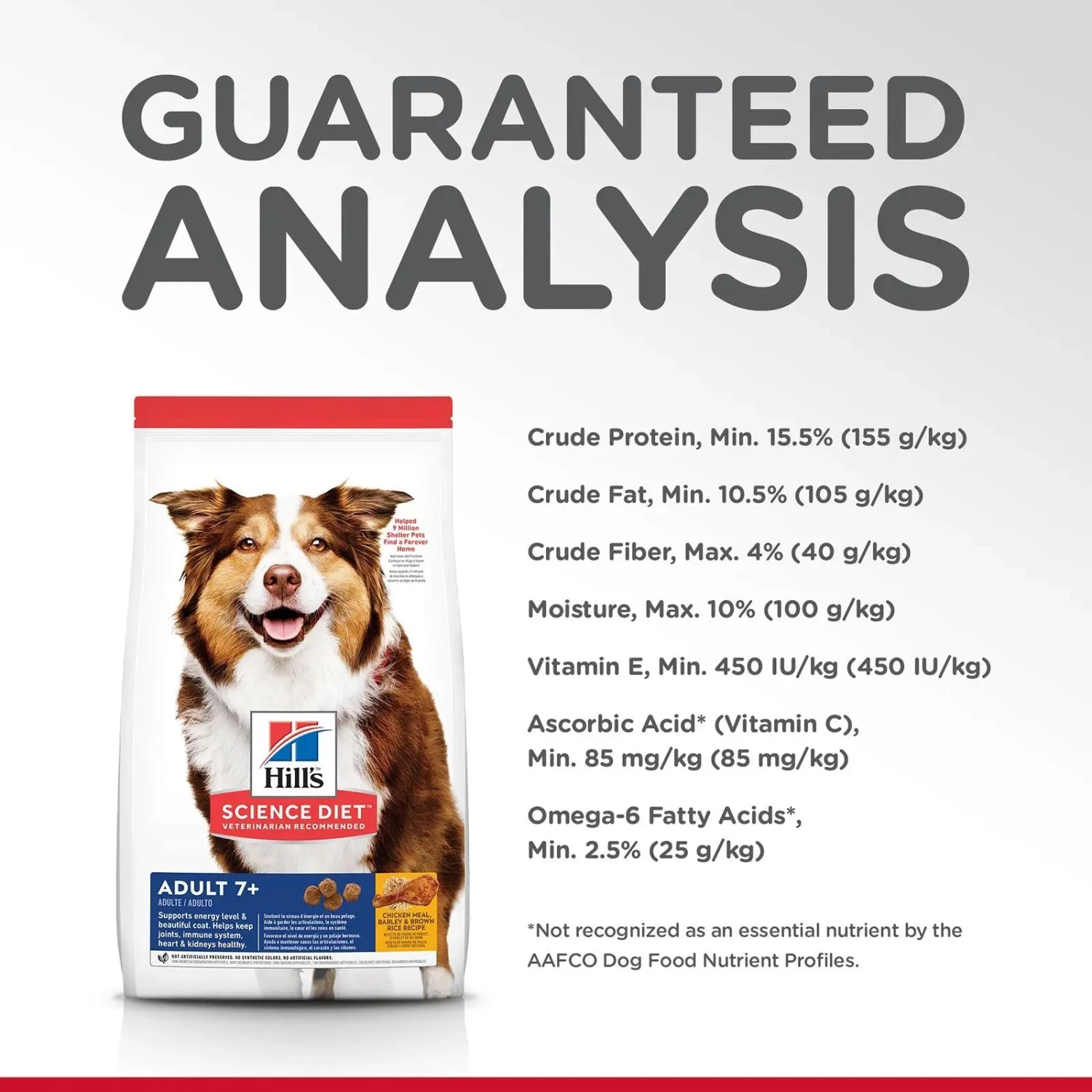 Hills Hill's Science Diet Dog Food Adult 7+ Senior 8 Hills Hill's Science Diet Dog Food Adult 7+ Senior - Image 6