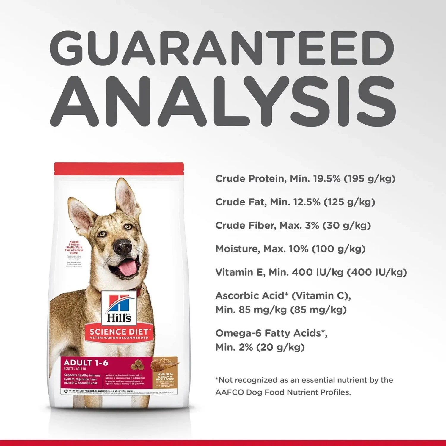 Hills Hill's Science Diet Dog Food Adult Lamb Meal & Brown Rice 9 Hills Hill's Science Diet Dog Food Adult Lamb Meal & Brown Rice - Image 7