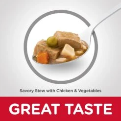 Hills Hill's Science Diet Dog Food Can Adult Savoury Stew With Chicken & Vegetables -Pet Supplies Sales hills science diet dog food can adult savoury stew with chicken vegetableskellyville pets 251543