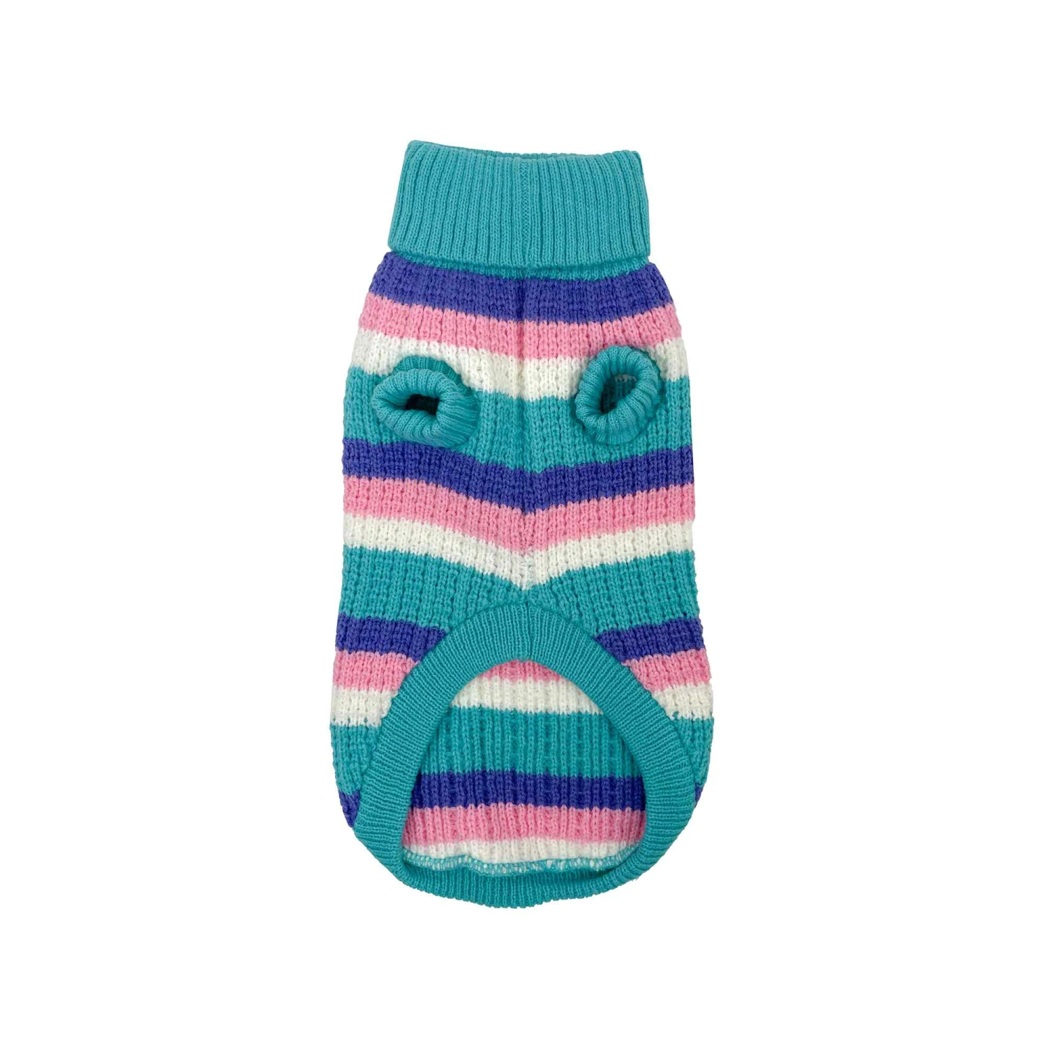Huskimo Soho Dog Jumper - Cyan Crush 5 Huskimo Soho Dog Jumper - Cyan Crush - Image 3