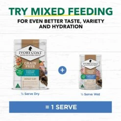 Ivory Coat Cat Food Pouch Adult Chicken & Ocean Fish In Jelly 19 Ivory Coat Cat Food Pouch Adult Chicken & Ocean Fish In Jelly -Pet Supplies Sales ivory coat cat food pouch adult chicken ocean fish in jellykellyville pets 705118