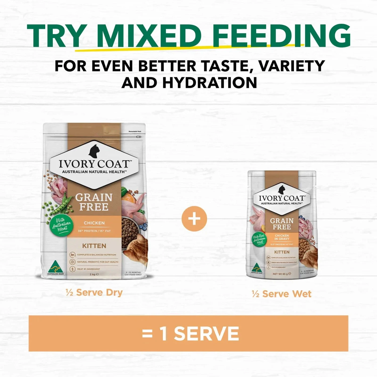 Ivory Coat Cat Food Pouch Kitten Chicken In Gravy 10 Ivory Coat Cat Food Pouch Kitten Chicken In Gravy - Image 8