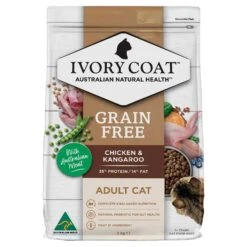 Ivory Coat Grain Free Cat Food Adult Indoor Chicken & Kangaroo